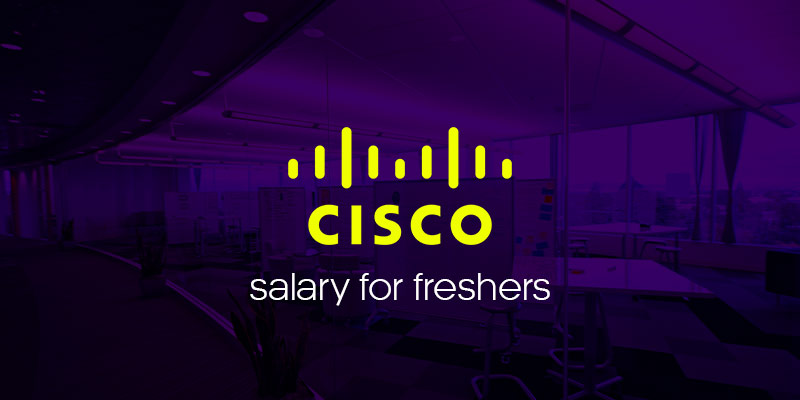 Cisco Salary For Freshers